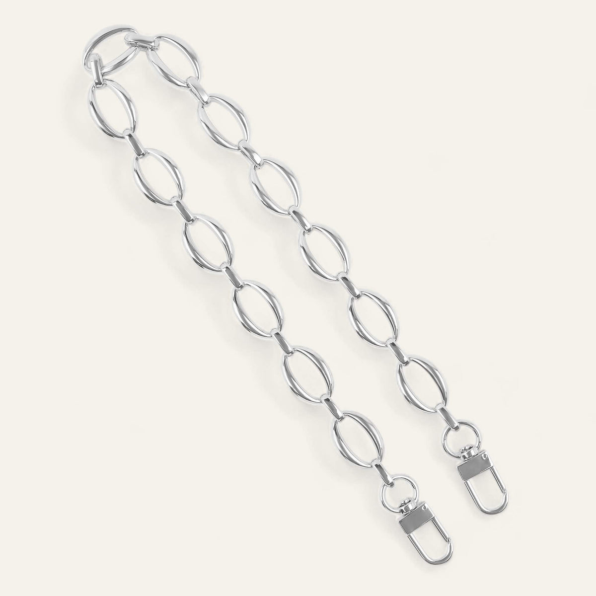 Sarah Haran Short Chain Silver