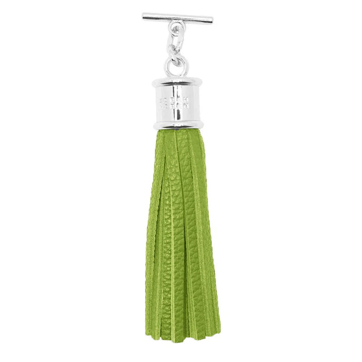 Capsule Tassel - Pop of Colour-Restyle Accessories-Sarah Haran Accessories-Silver-Chartreuse-Sarah Haran Accessories