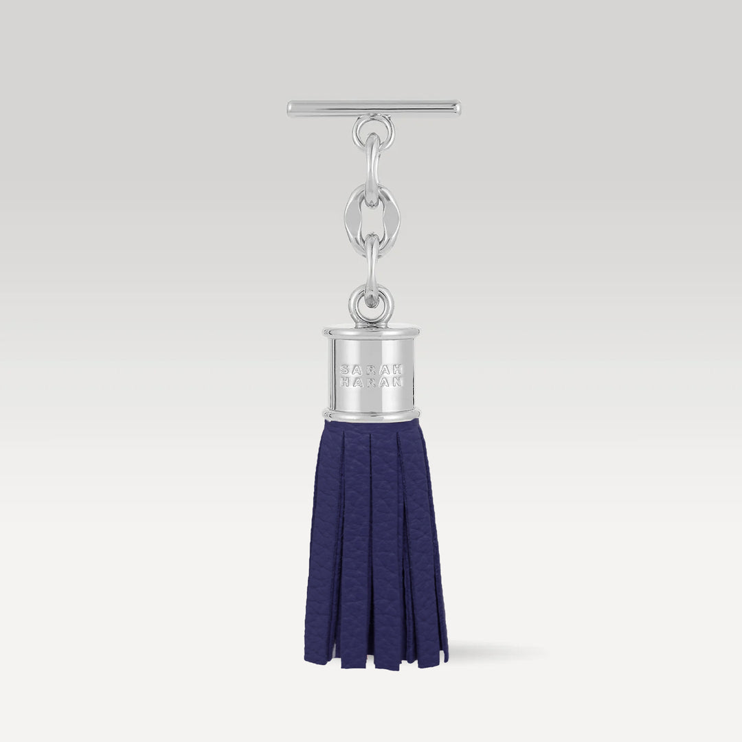 Capsule Tassel - Mini - Pop of Colour-Restyle Accessories-Sarah Haran Accessories-Silver-Space-Sarah Haran Accessories