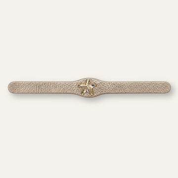 Star Deco Trim | Shimmer Metallic Gold with Gold hardware