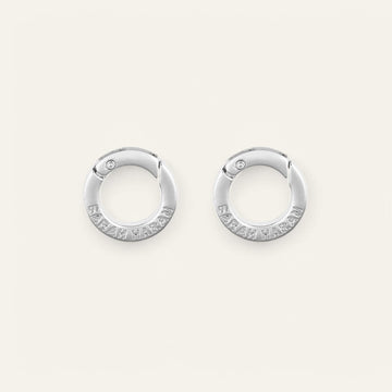 Mini Silver (Pair) Sarah Haran Magic O Ring