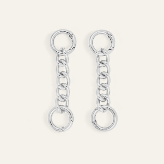 Silver Sarah Haran Chain Strap Extenders M02 S