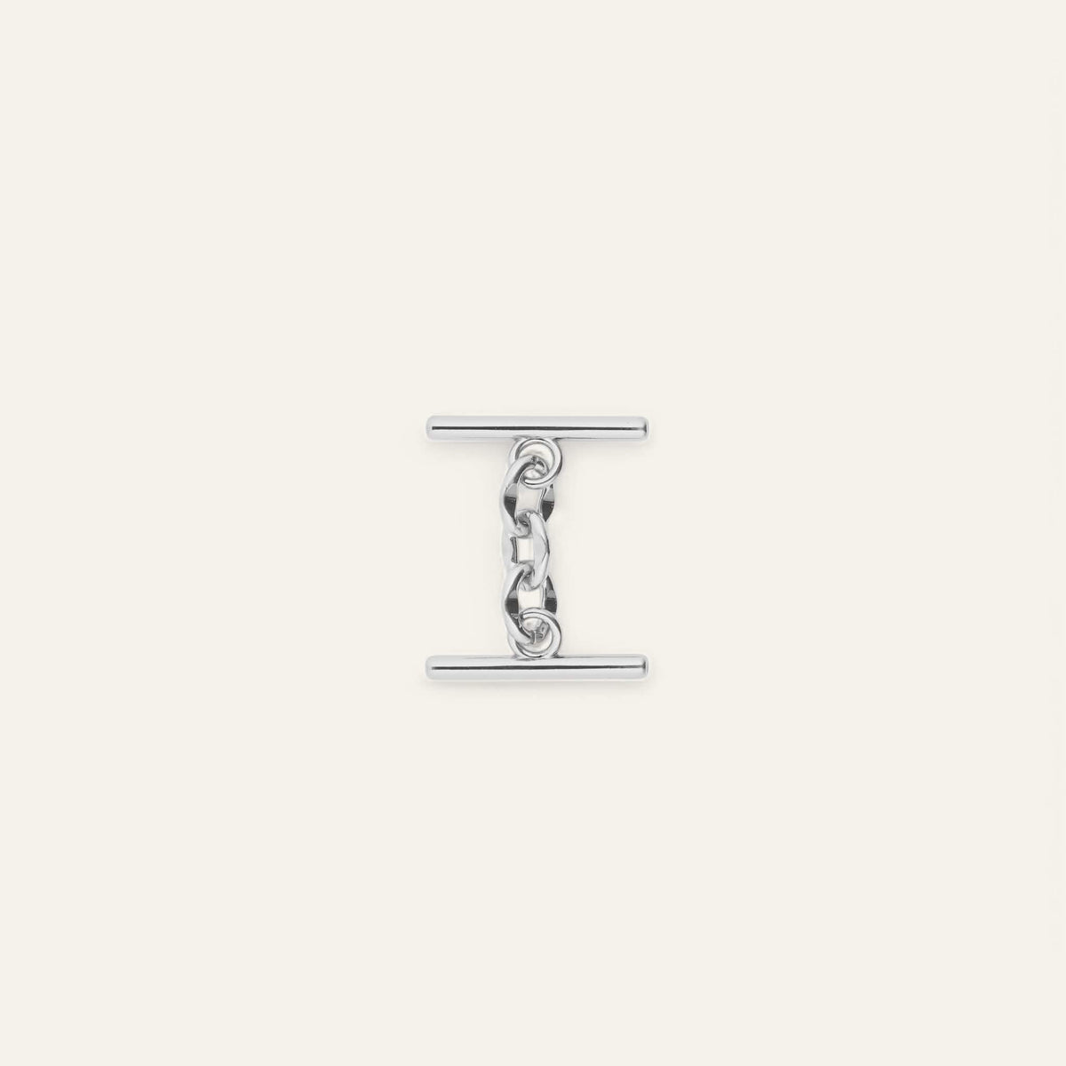 Silver Sarah Haran Double T Bar Toggle