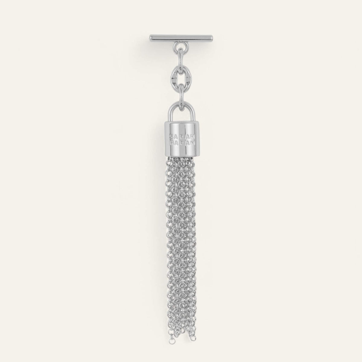 Silver Sarah Haran Icicle Tassel