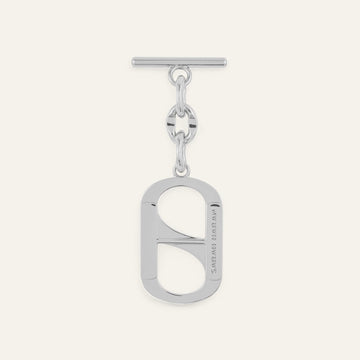 Silver Sarah Haran Shoops Tassel M02 S