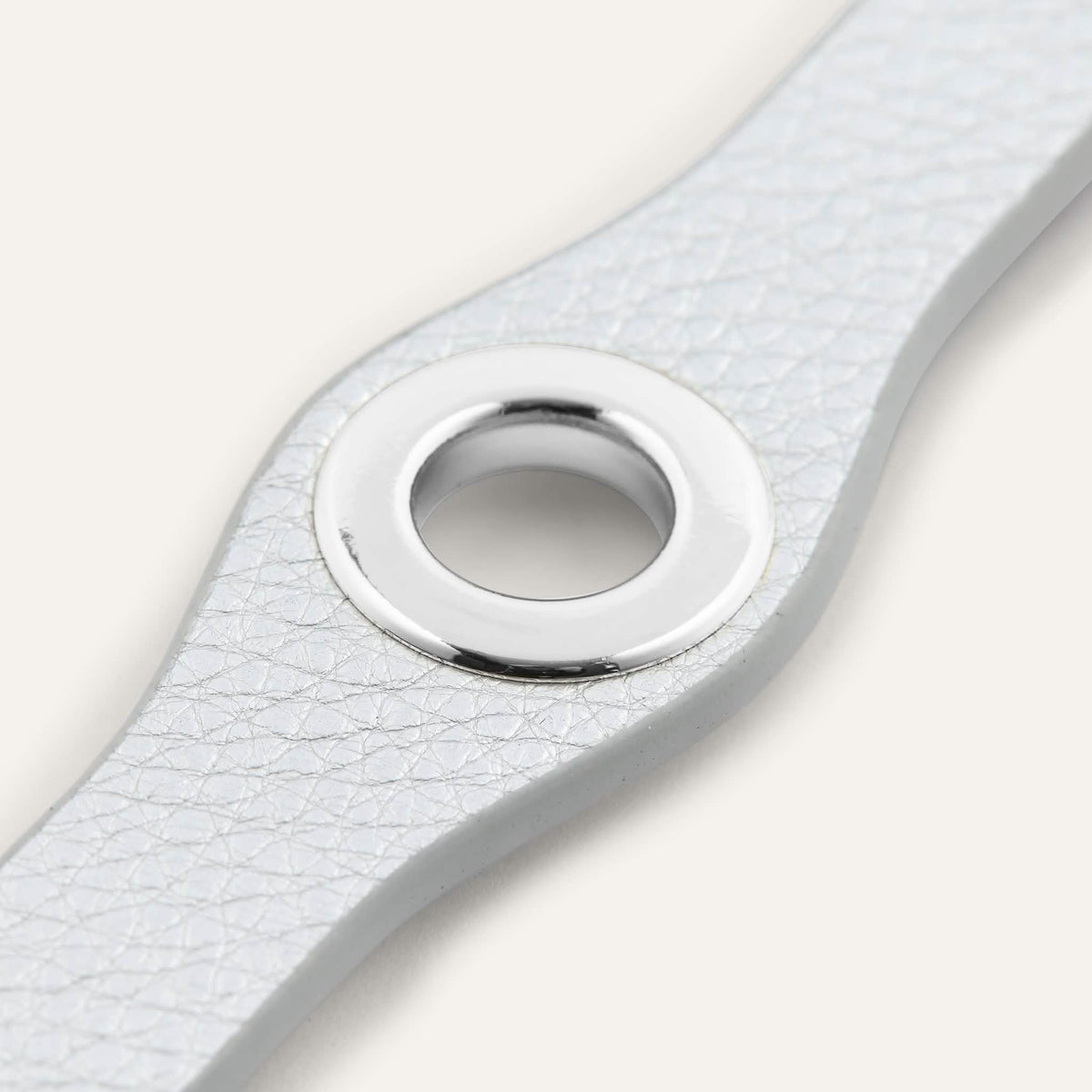 Soft Metallic Silver Sarah Haran Deco Strip Mini Silver Detail M05 S