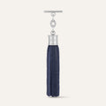 Capsule Tassel | Space with Silver hardware