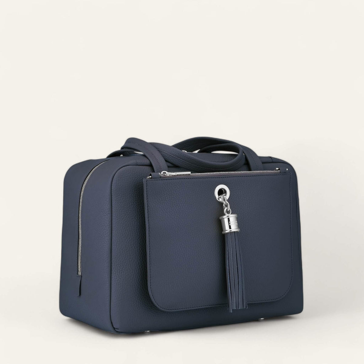 Space Sarah Haran Jessica Shoulder Bag with Silver hardware side