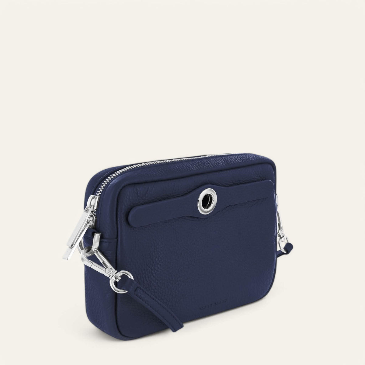 Space Sarah Haran Millie Crossbody with Silver hardware side