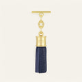 Capsule Tassel Mini | Space with Gold hardware