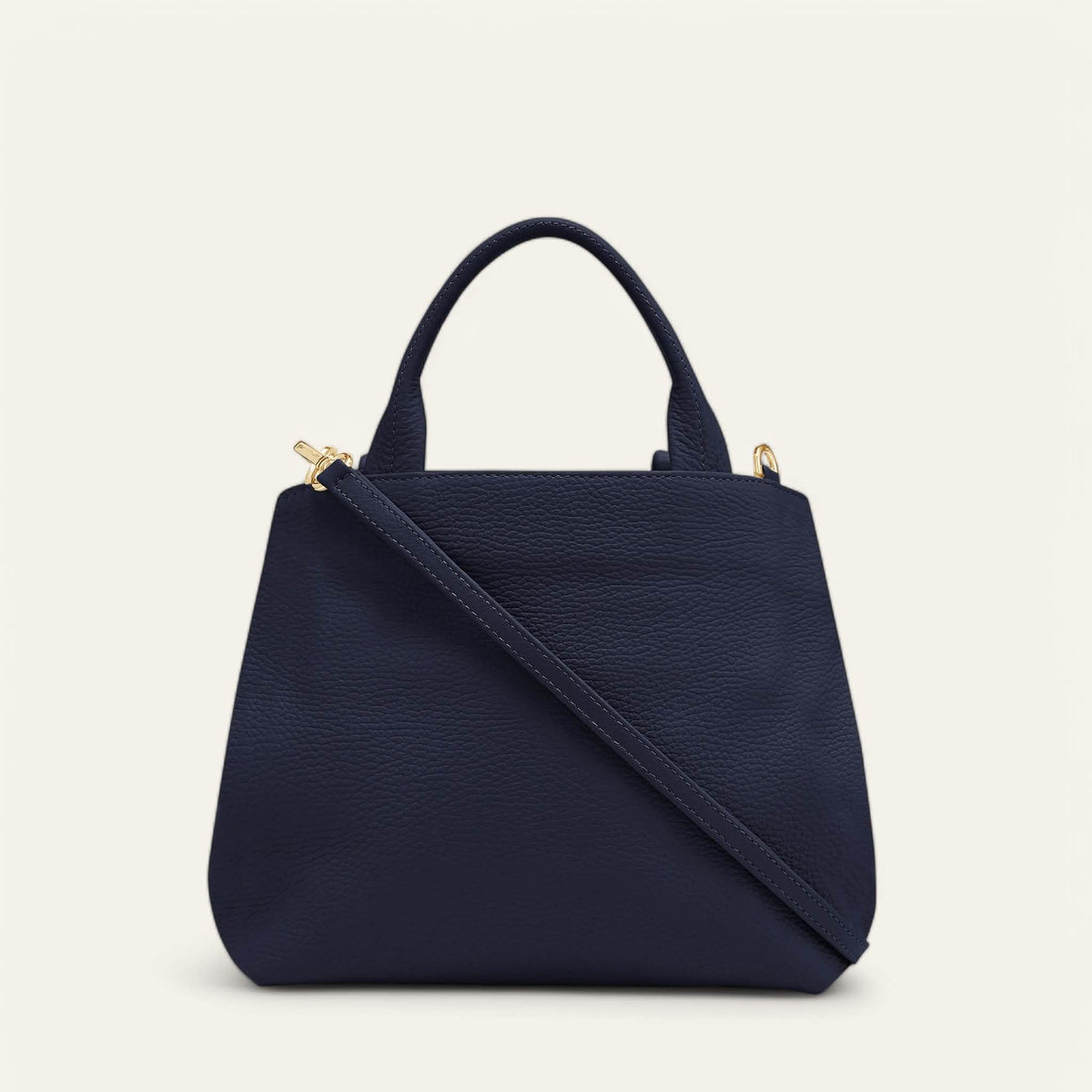 Space Sarah Haran Mini D Tote with Gold hardware back