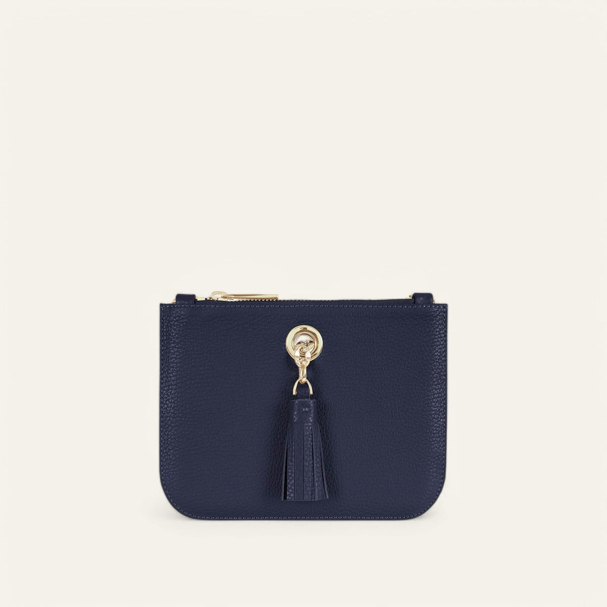 Space Sarah Haran Mini D Tote with Gold hardware front