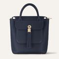 Mini P Backpack | Space with Gold hardware