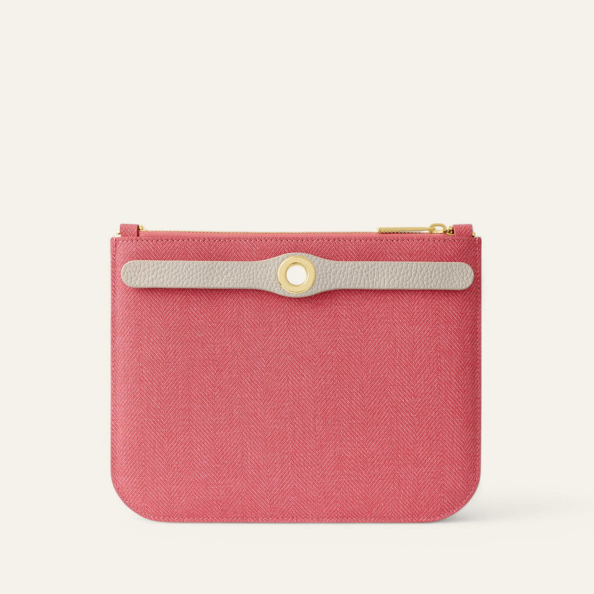 Strawberry Porcelain Sarah Haran Ivy with Gold hardware back