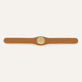 Deco Logo | Tan with Gold hardware