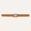 Deco Logo | Tan with Silver hardware