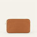 Millie Pouch | Tan with Gold hardware