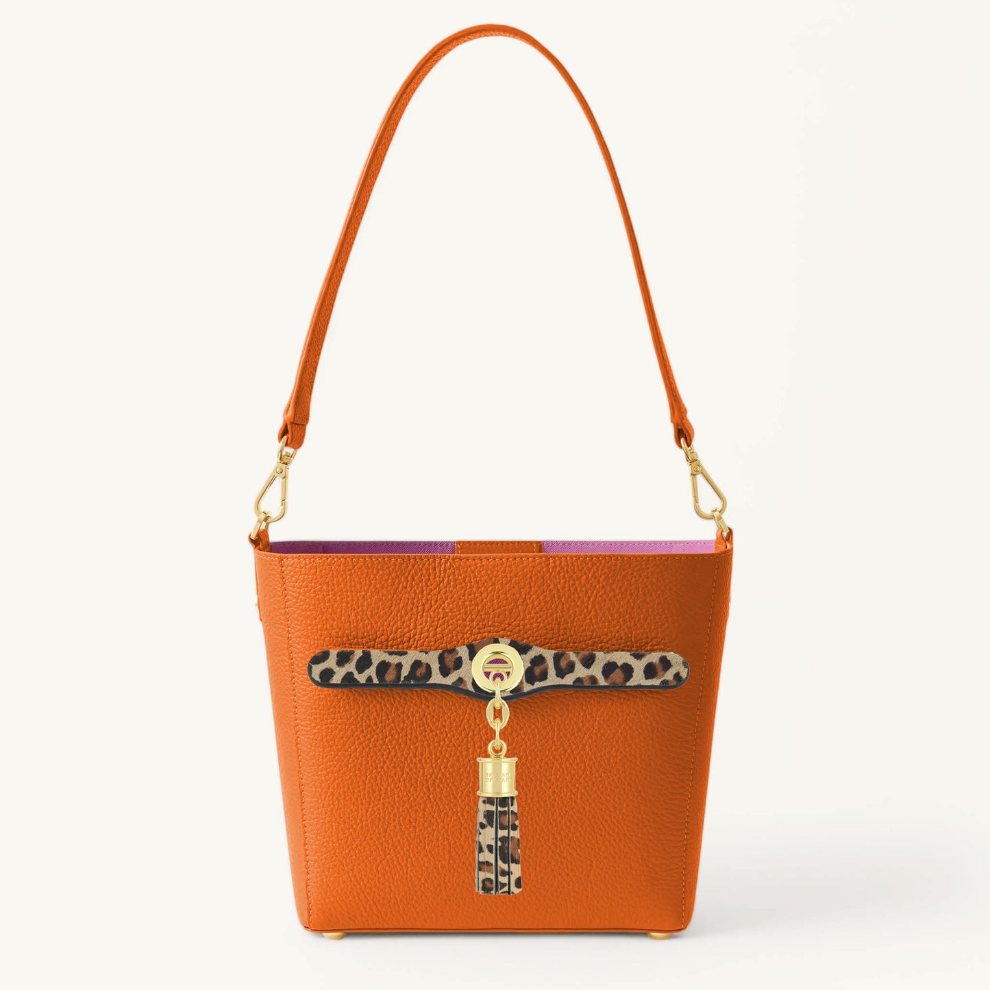 Mini S | Tangerine with Gold hardware