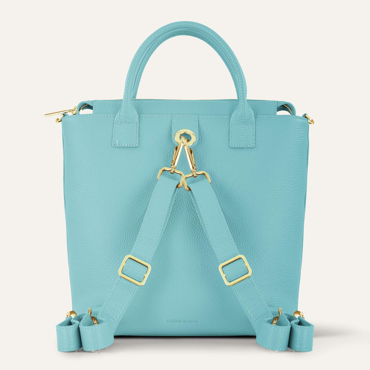 Tiffany Mint Sarah Haran Mini P Gold Back G05 G