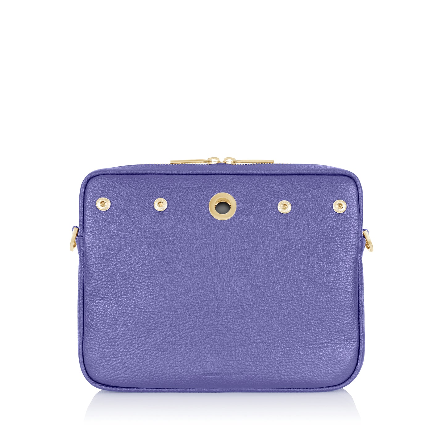 Mia Crossbody | Violet with Gold hardware