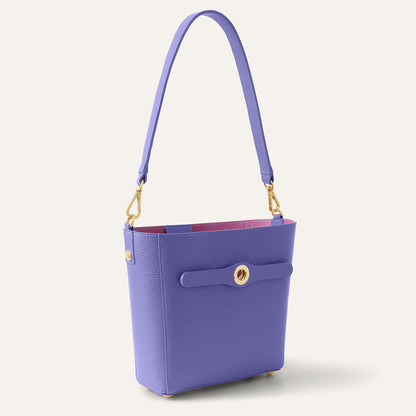 Mini S | Violet with Gold hardware